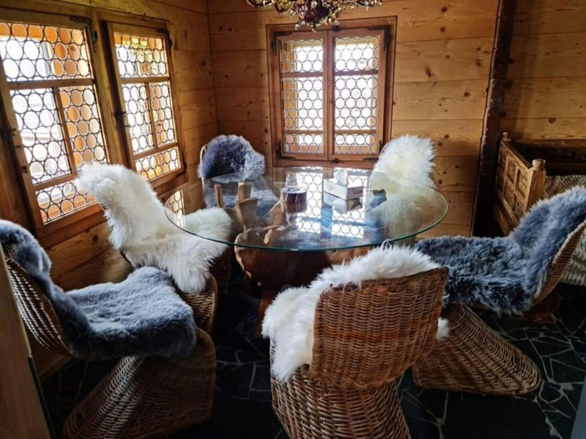 Chalet With View Of The Mountains And The Thun Lake Sigriswil Exteriör bild