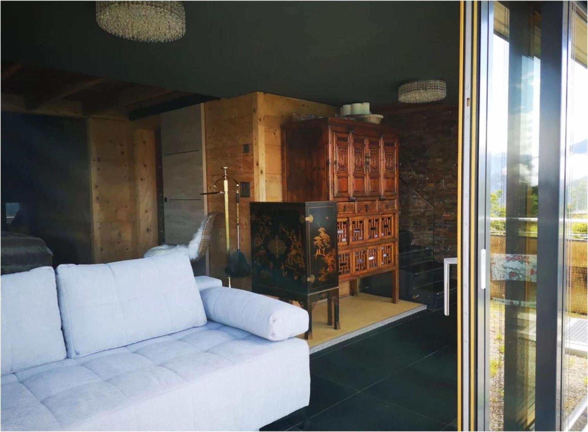 Chalet With View Of The Mountains And The Thun Lake Sigriswil Exteriör bild