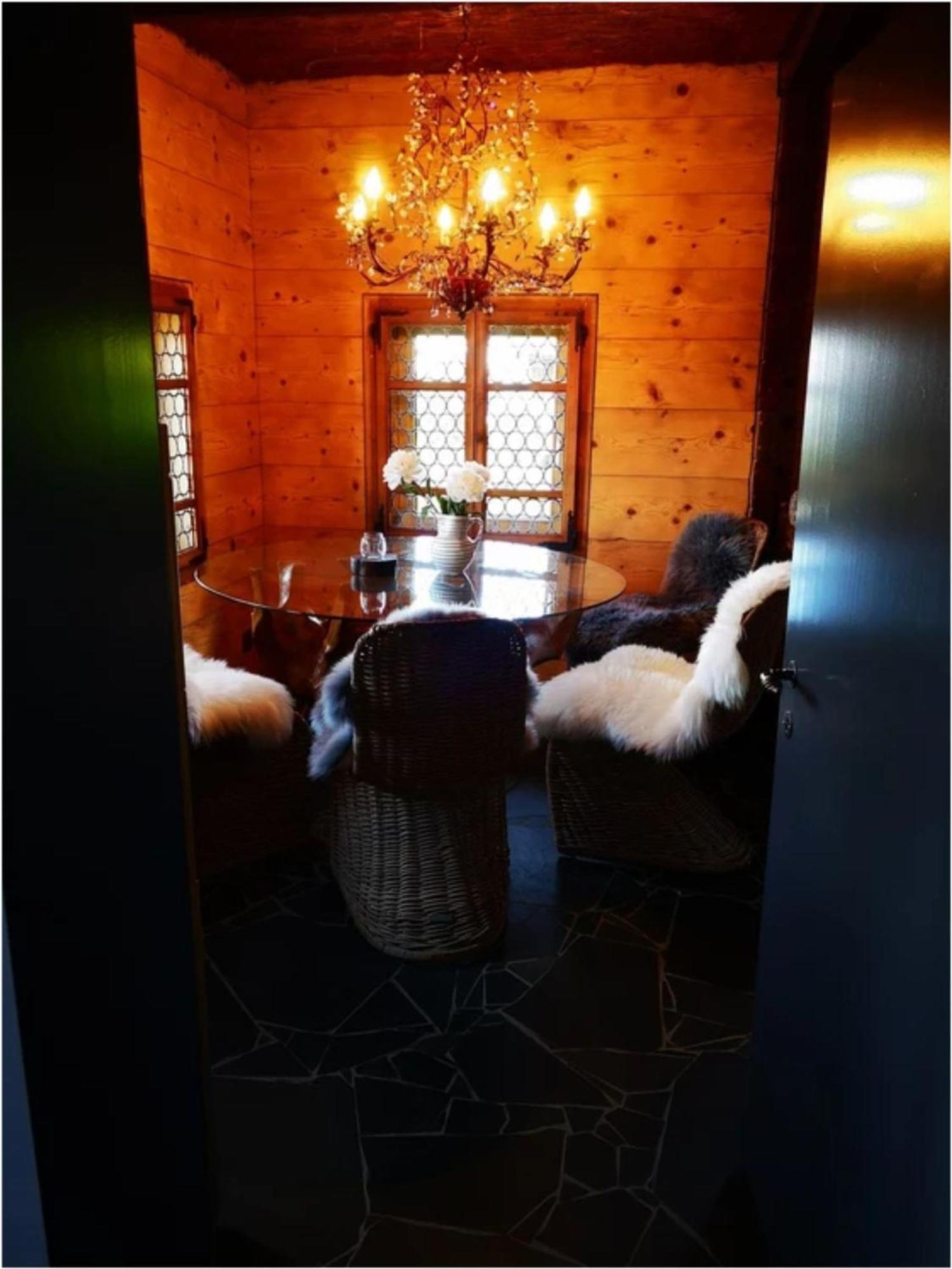 Chalet With View Of The Mountains And The Thun Lake Sigriswil Exteriör bild